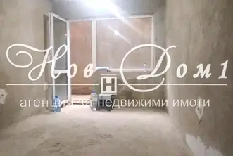 Двустаен апартамент с английски двор в Виница, Варна