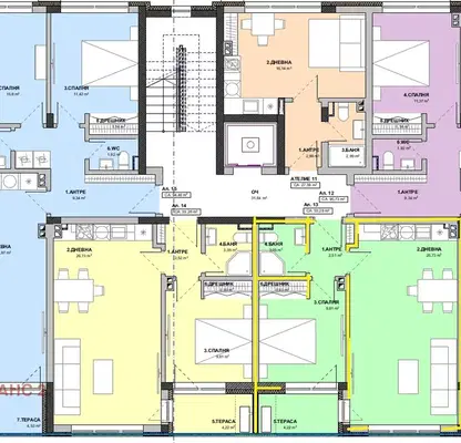 Photo 5 — Two-room apartment with sea view in Vinitsa, Varna