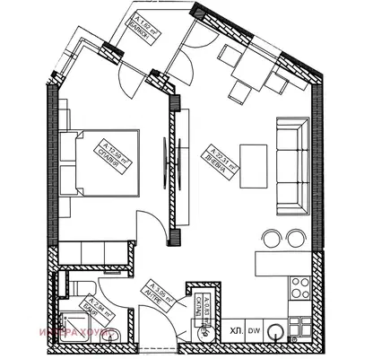 Photo 5 — 2-bedroom apartment in Sofiya, Vitosha