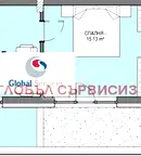 Двустаен апартамент в София, Витоша