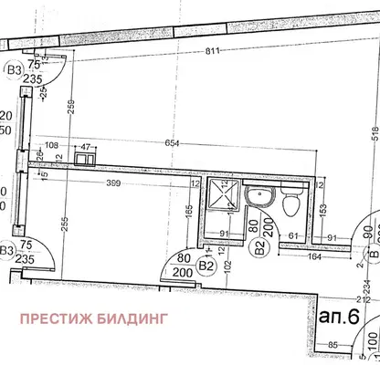 Снимка 2 — Двустаен апартамент в София, Витоша