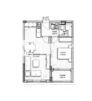 Двустаен апартамент в София, Витоша