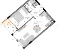 Снимка 4 — Двустаен апартамент във Варна, Владислав Варненчик 1
