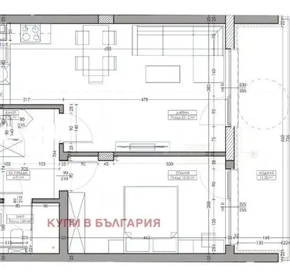 Photo 3 — 2-bedroom apartment in Varna, Vladislav Varnenchik 1