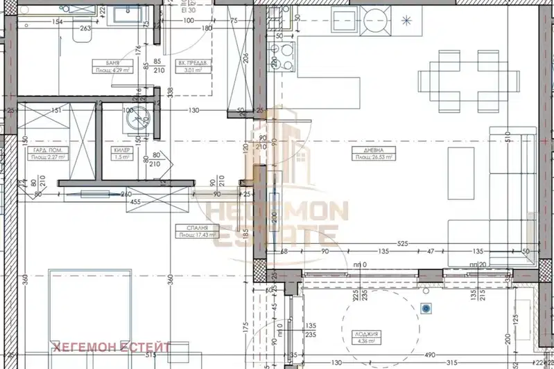 2-bedroom apartment in Varna, Vladislav Varnenchik 1
