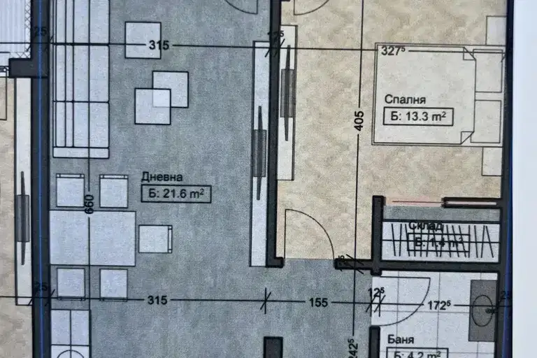 2-bedroom apartment in Sofiya, Vrybnica 2
