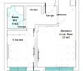 Снимка 3 — Двустаен апартамент в Пловдив, Въстанически