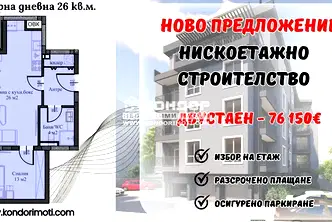 Двустаен апартамент в Пловдив, Кючук Париж
