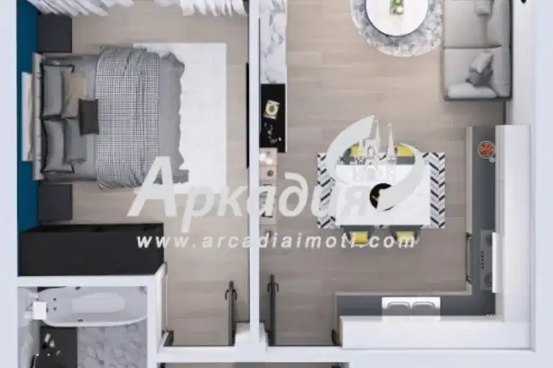2-bedroom apartment in Plovdiv, Vystanicheski