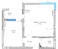 Снимка 2 — Двустаен апартамент в Пловдив, Въстанически
