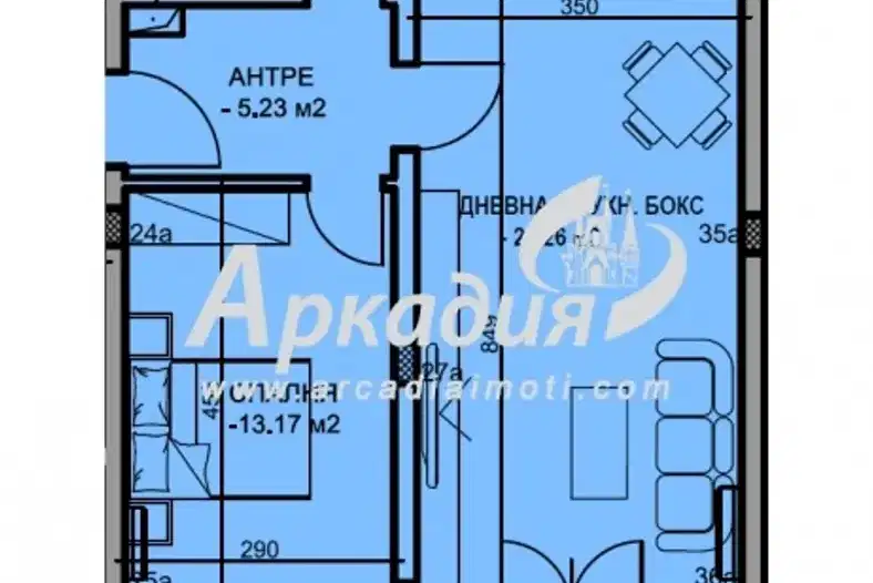 2-bedroom apartment in Plovdiv, Vystanicheski