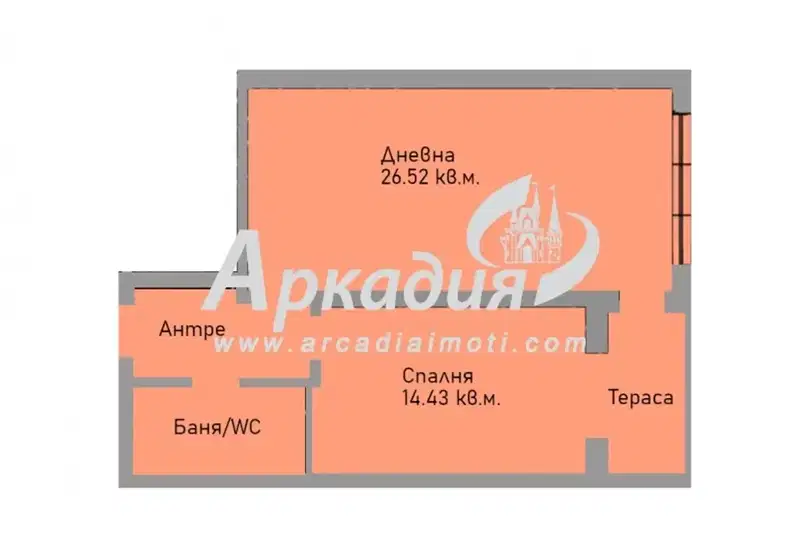 2-bedroom apartment in Plovdiv, Vystanicheski