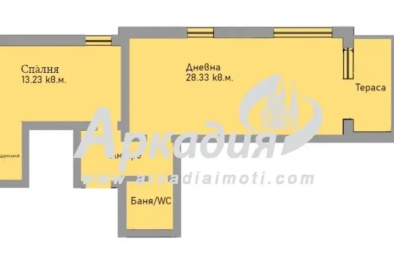 2-bedroom apartment in Plovdiv, Vystanicheski
