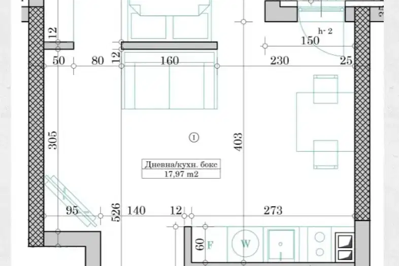 2-bedroom apartment in Varna, Vyzrajdane 1