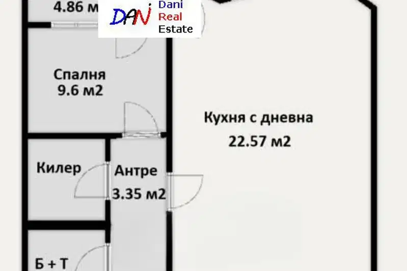 Двустаен апартамент във Варна, Възраждане 1