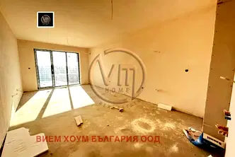 Южен 2-стаен апартамент с тераса във Възраждане 1, Варна
