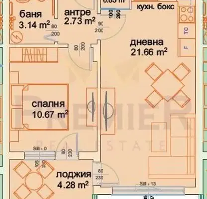 Снимка 4 — Двустаен апартамент във Варна, Възраждане 3