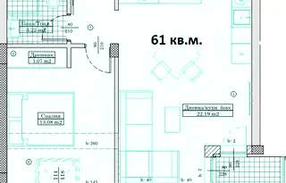 Двустаен апартамент във Варна, Възраждане 3