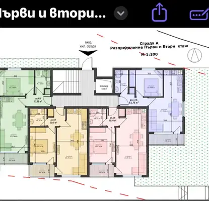 Снимка 2 — Двустаен апартамент във Варна, Възраждане 4