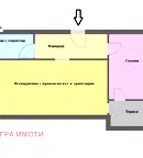 Двустаен апартамент в Пазарджик, Ябълките