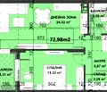 Снимка 2 — Двустаен апартамент в Пловдив, Южен