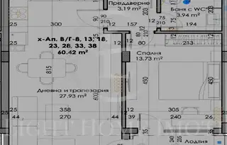 Двустаен апартамент в Пловдив, Южен
