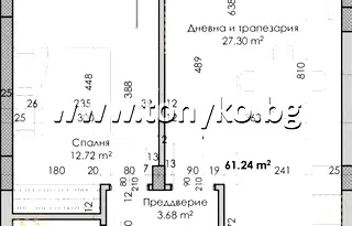 Двустаен апартамент в Пловдив, Южен
