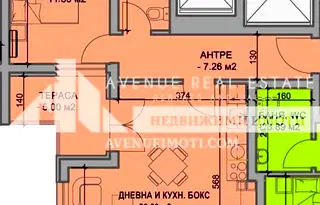 Двустаен апартамент в Пловдив, Южен