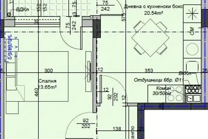 2-bedroom apartment in Stara Zagora, Zagorka