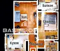 Снимка 2 — Двустаен апартамент в София, Зона Б-5