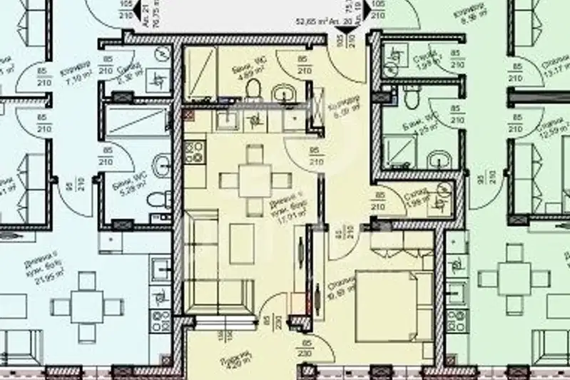 2-bedroom apartment in Veliko Tyrnovo, Zona B