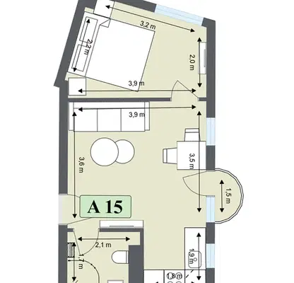 Photo 2 — 2-bedroom apartment in Oblast Blagoevgrad, Bansko