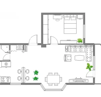 Photo 2 — 2-bedroom apartment in Oblast Blagoevgrad, Dobyrsko
