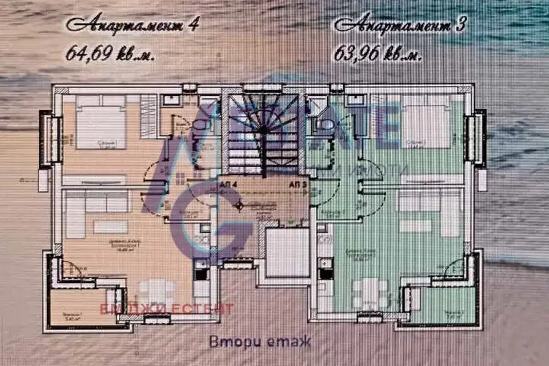 2-bedroom apartment in Oblast Burgas, Carevo
