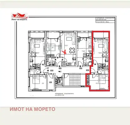 Снимка 5 — Двустаен апартамент в Бургас, Царево