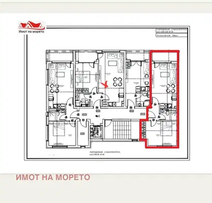 Снимка 5 — Двустаен апартамент в Бургас, Царево