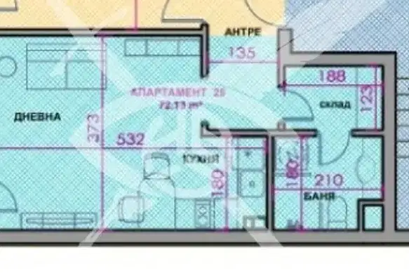 2-bedroom apartment in Oblast Burgas, Pomorie