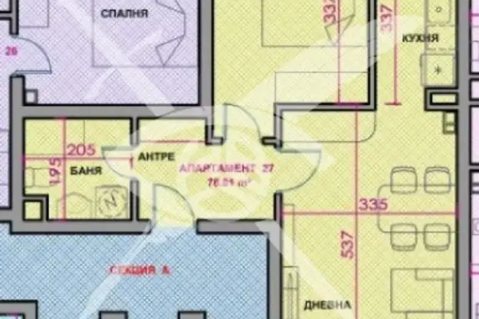 2-bedroom apartment in Oblast Burgas, Pomorie