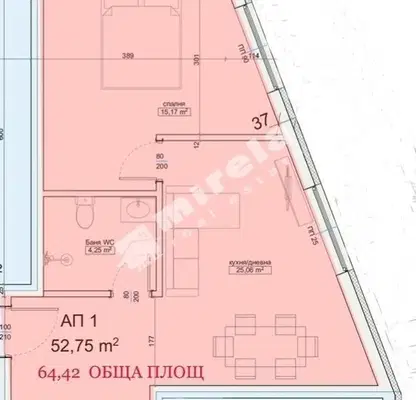 Снимка 5 — Двустаен апартамент в Бургас, Приморско