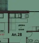 Двустаен апартамент в Бургас, Созопол