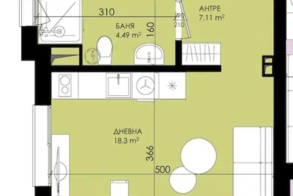 2-bedroom apartment in Oblast Burgas, Sozopol