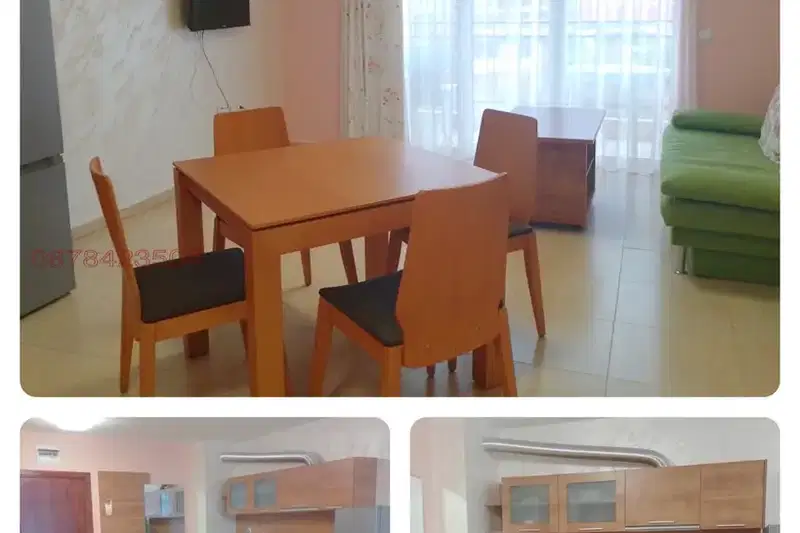 Two-room apartment in Sunny Beach resort with elevator