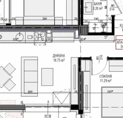 Снимка 2 — Двустаен апартамент в Бургас, к.к. Слънчев бряг