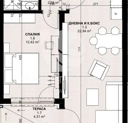 Photo 3 — 2-bedroom apartment in Oblast Burgas, Ravda