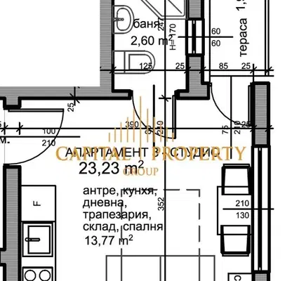 Снимка 3 — Двустаен апартамент в Добрич, с. Кранево