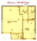 Двустаен апартамент в Пловдив, Карлово