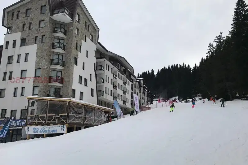 2-room apartment with terrace near ski slope in Pamporovo