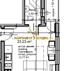 Едностаен апартамент във Варна, Център