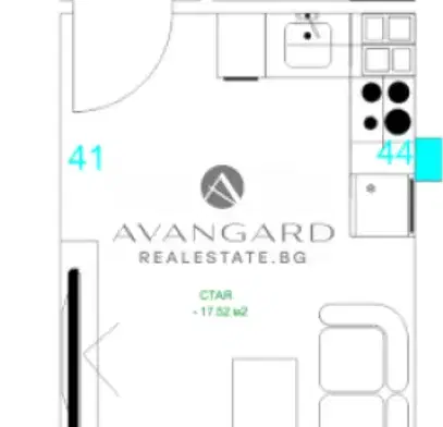 Photo 3 — 1-bedroom apartment in Plovdiv, Centyr