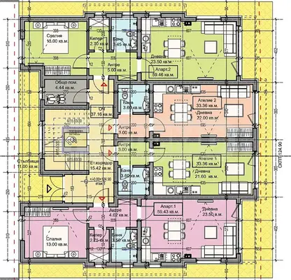Снимка 5 — Едностаен апартамент във Варна, Галата